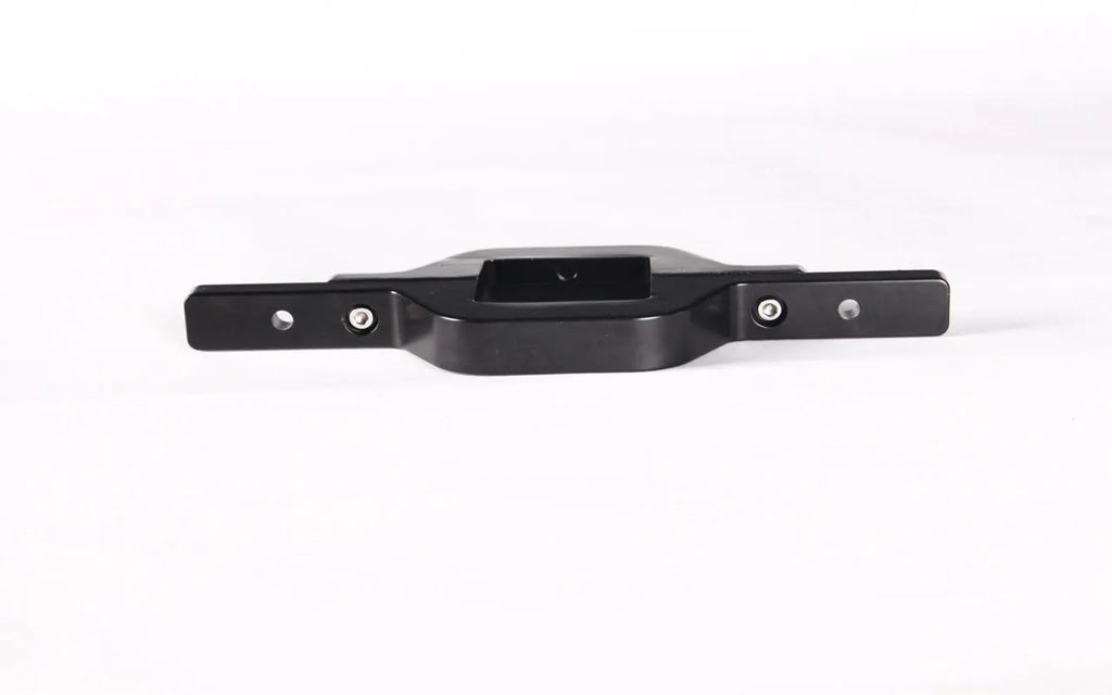 Black metal trailer hook lamp holder bracket for off-road vehicle modifications