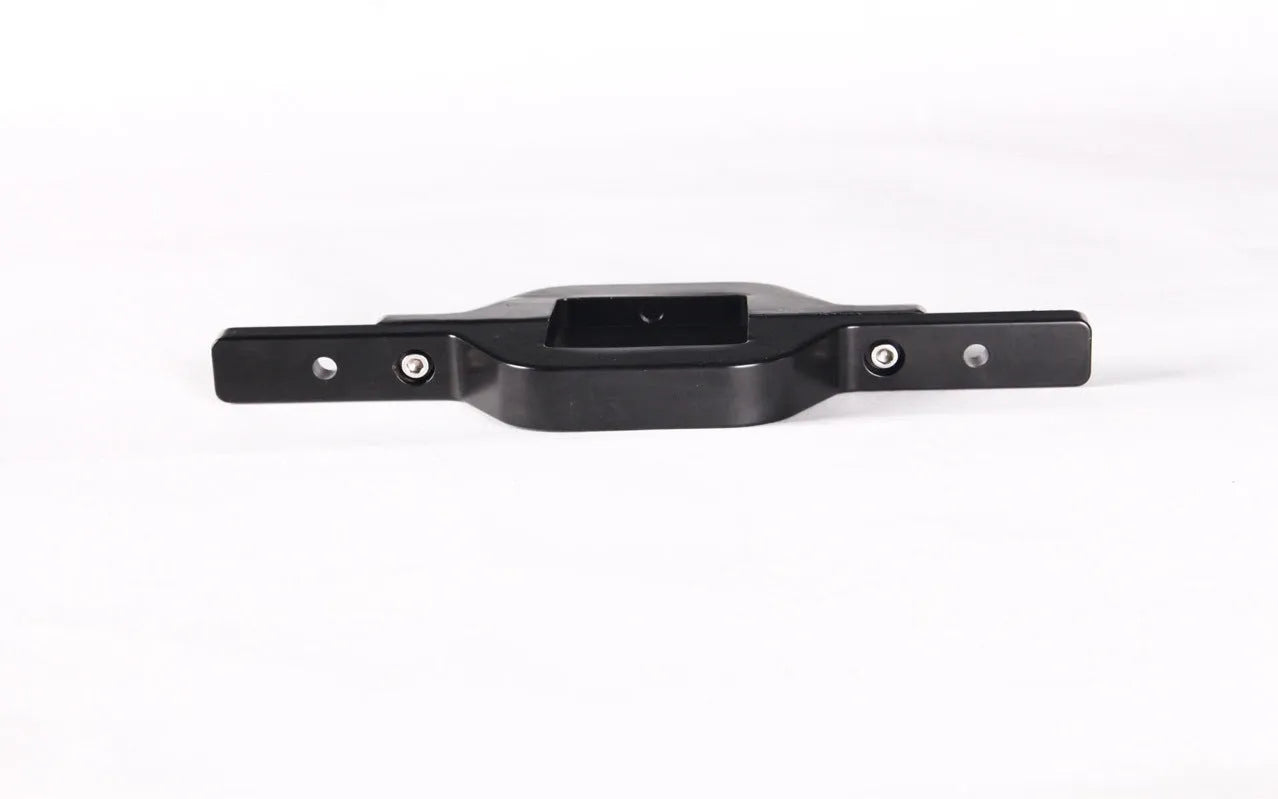Black metal trailer hook lamp holder bracket for off-road vehicle modifications