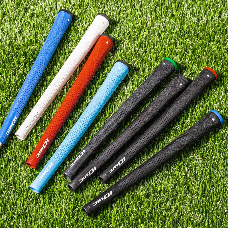 TPE/TPR golf club grip in multiple colour options including pink, red, blue, white and black combinations