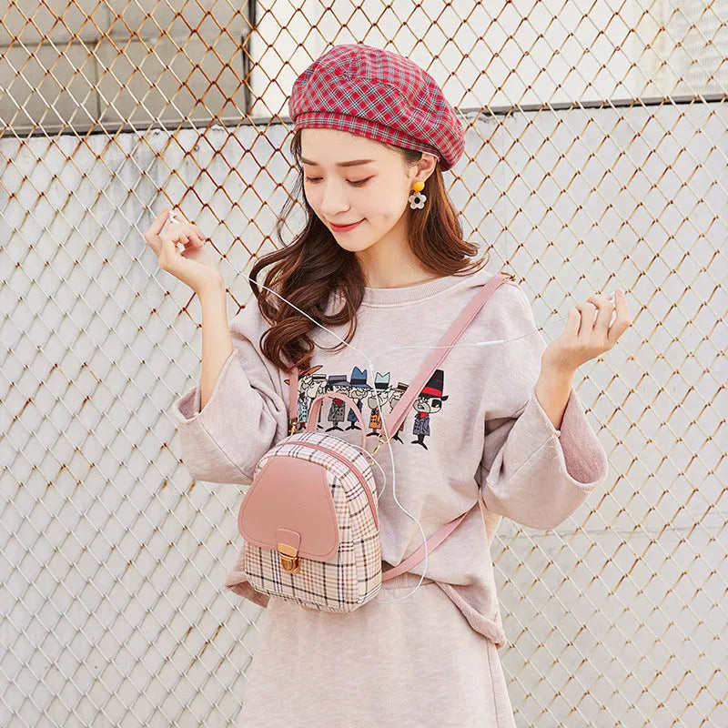 PU leather one shoulder diagonal crossbody phone bag in multiple colour options.