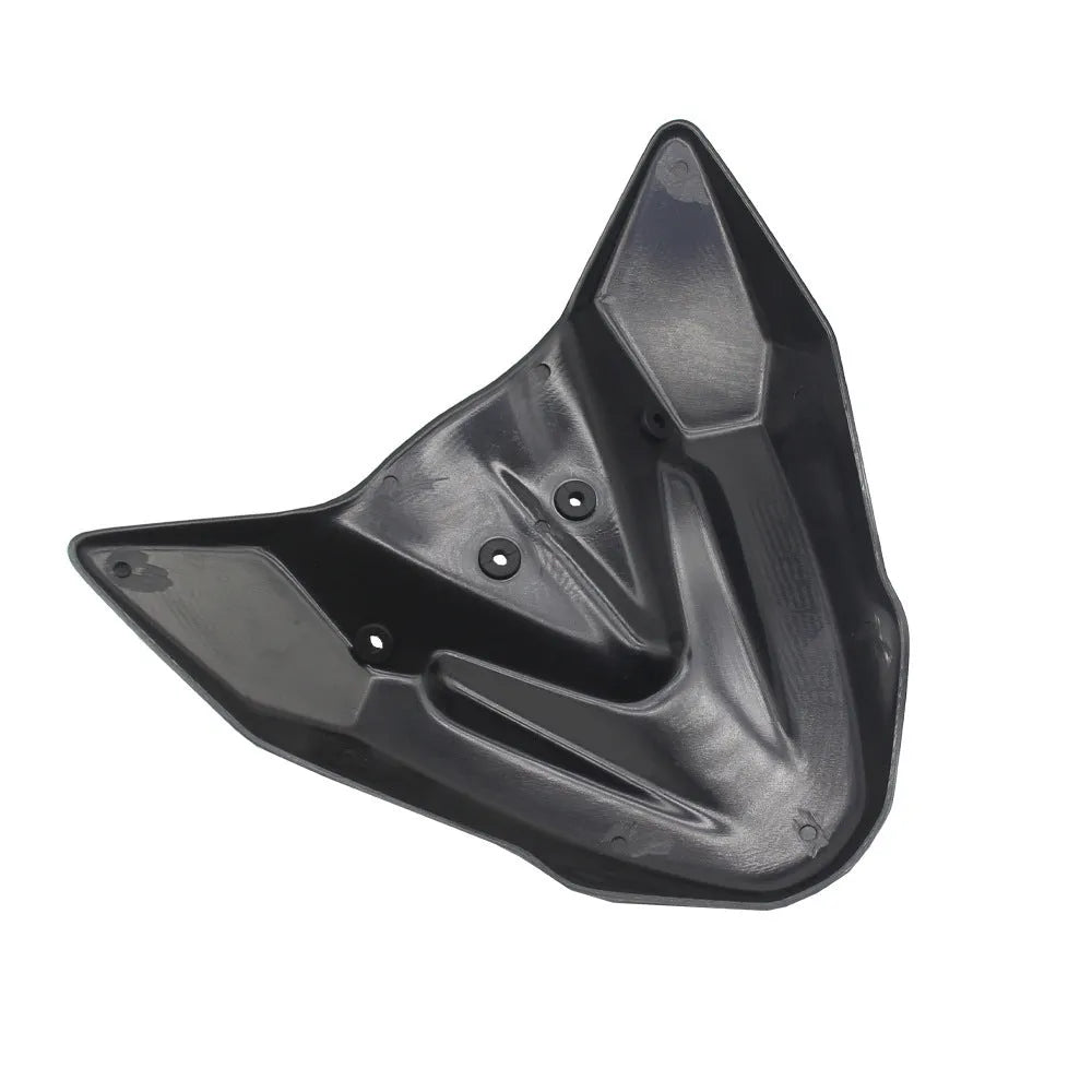 Black ABS fixed wind front wing for KTM 390 and 790 Adventure motorcycles