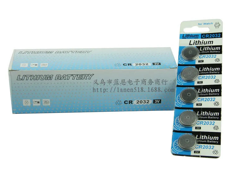 CR2032 lithium button battery with 20mm diameter for weight scales and electronic devices