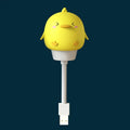 Cute animal USB portable LED night light with remote control and adjustable brightness