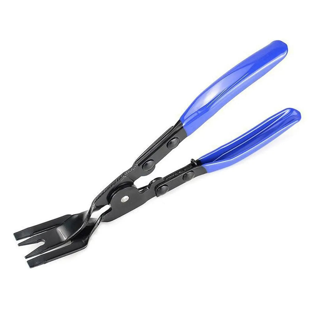 Blue steel car universal disassembly separator pliers with 240mm length for removing door panels and trim clamps