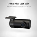 Midrive RC09 compact black rear view parking camera with wide-angle lens for adhesive window mounting