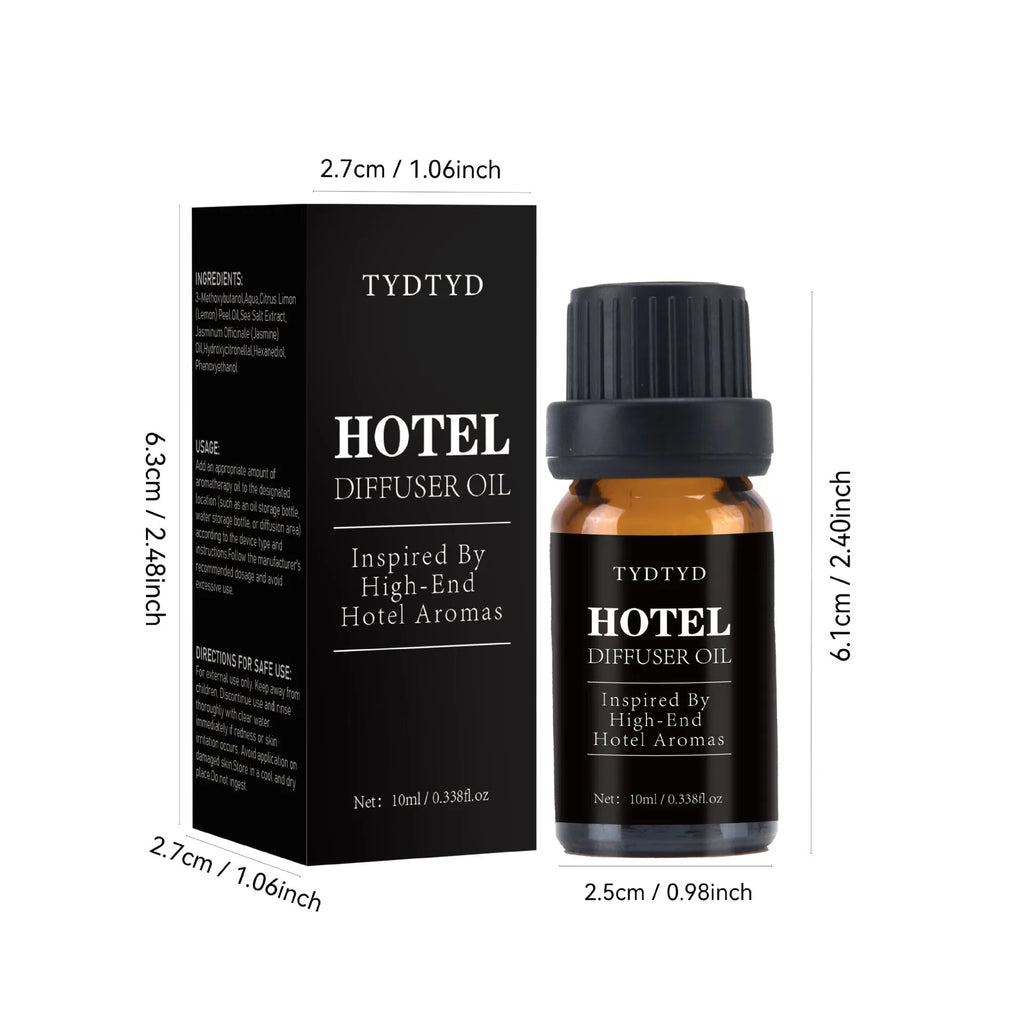 10ml bottle of natural plant fragrance essential oil for aromatherapy and diffusers