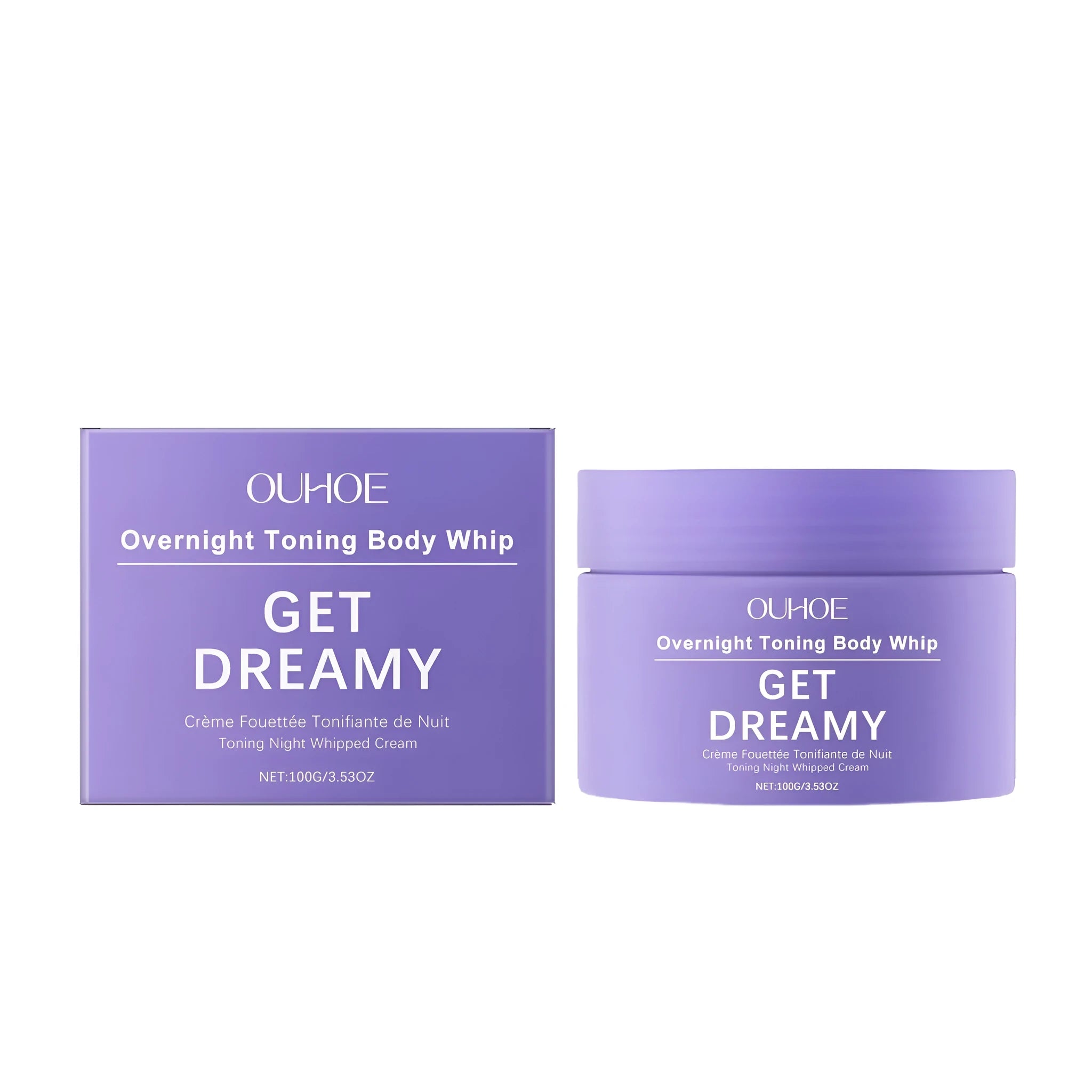100g jar of body firming cream with drunken eggplant extract and vitamin E