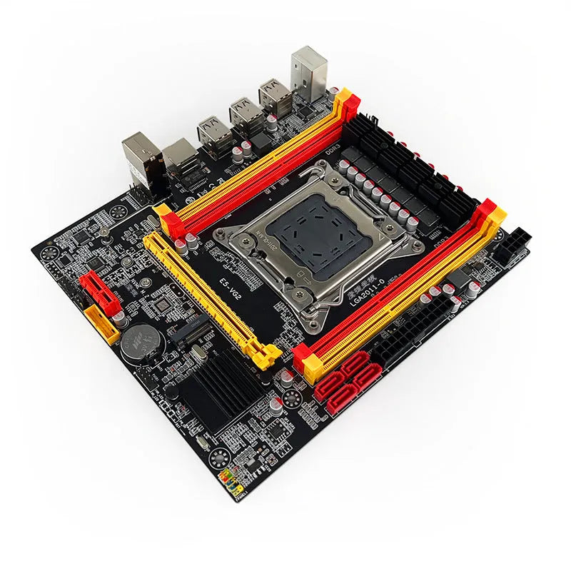 X79-VG2 desktop motherboard with LGA 2011 CPU socket and DDR3 memory slots