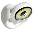 White Atomic Angel cordless induction desk lamp on a surface.