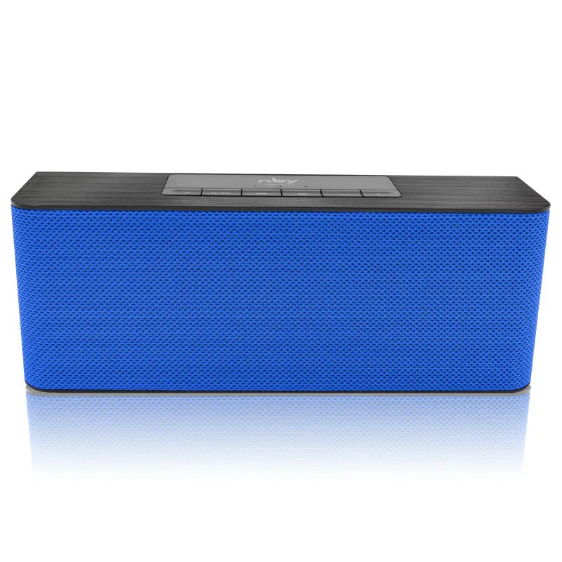 NBY5540 wireless Bluetooth speaker in Black with dual 5W speakers and hands-free microphone
