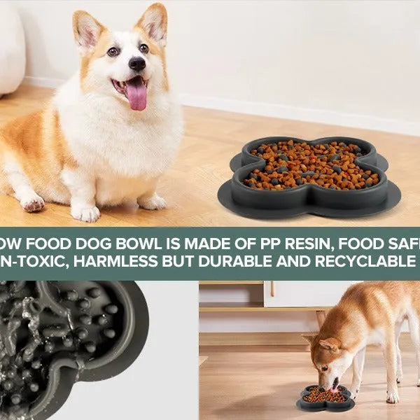 Silicone pet licking mat for dogs and cats with textured slow feeder surface and non-slip base