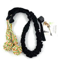 Braided cotton dog tug of war rope toy in red, grey, or black colours for interactive play