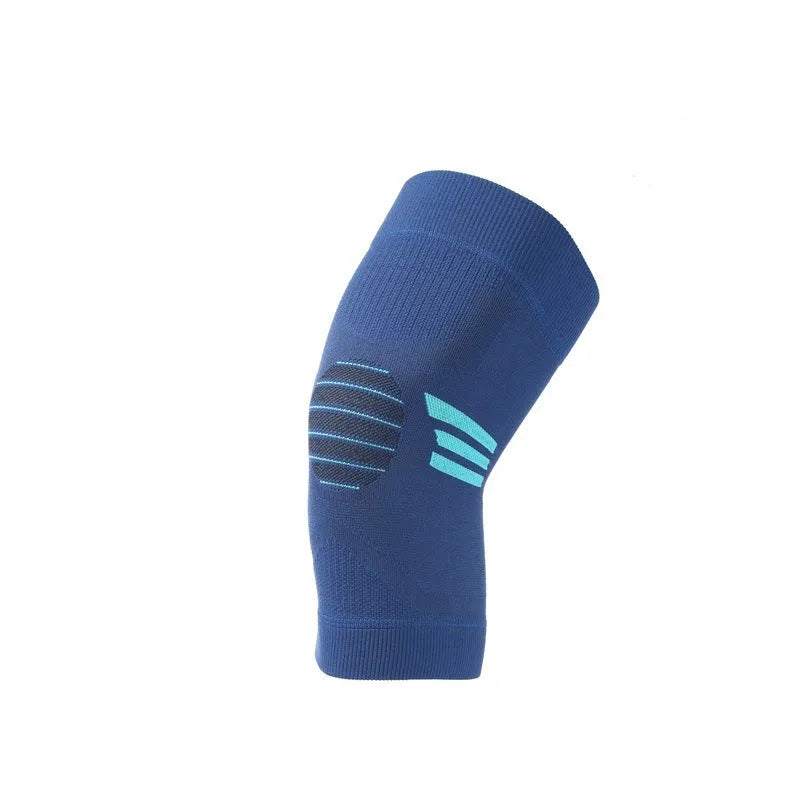 A pair of sports knee pads for aerobics and basketball in polyester, shown in various colours.