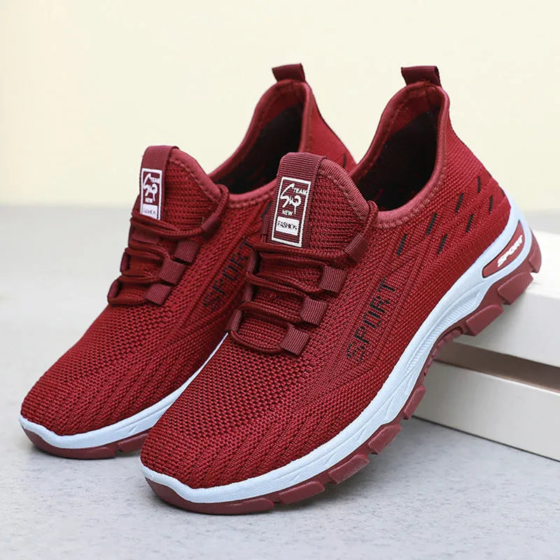 Casual sports shoes with soft PVC soles in six colour options showing round toe and low-top design