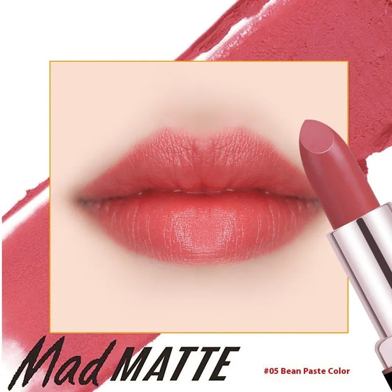 Fey Beauty moisturising lipstick in cameo brown and milk tea shades with 3.8g content