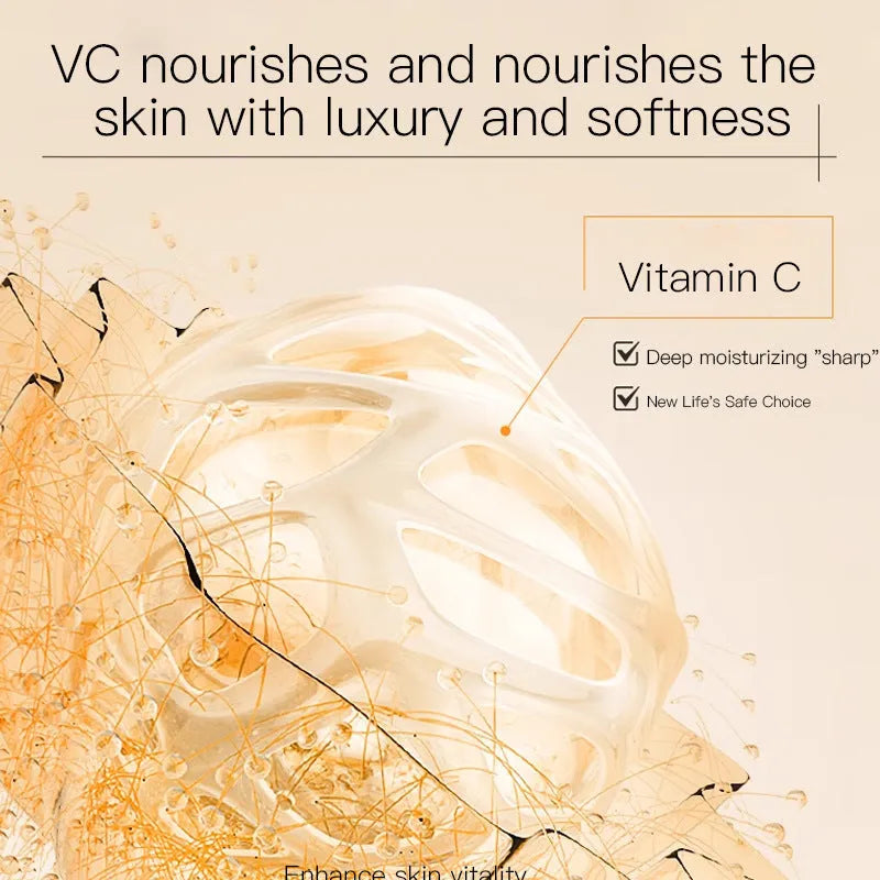 30ml Vitamin C Facial Care Solution bottle with brightening face serum for daily skincare routine