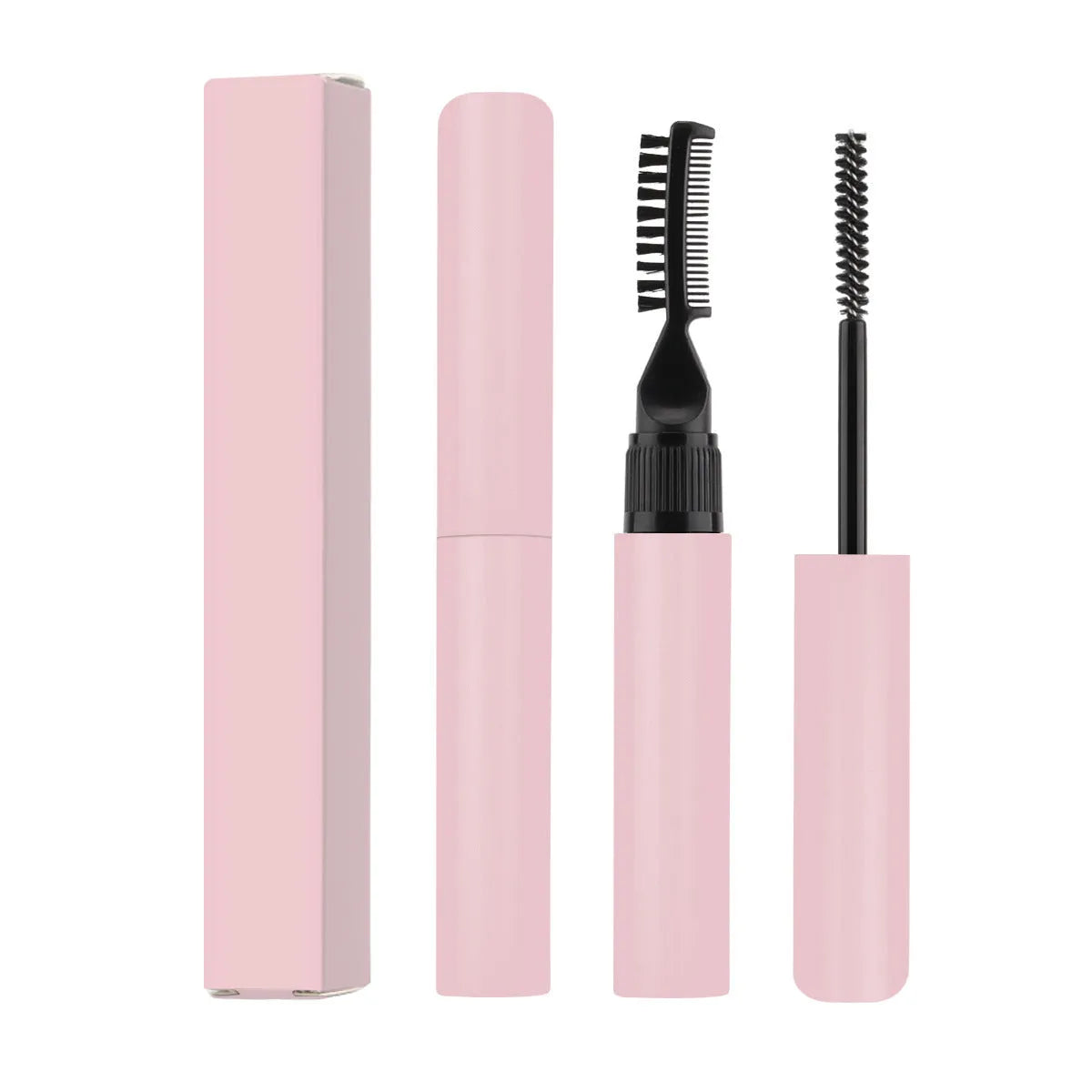 Eyebrow shaping gel with applicator brush for natural wild eyebrow styling