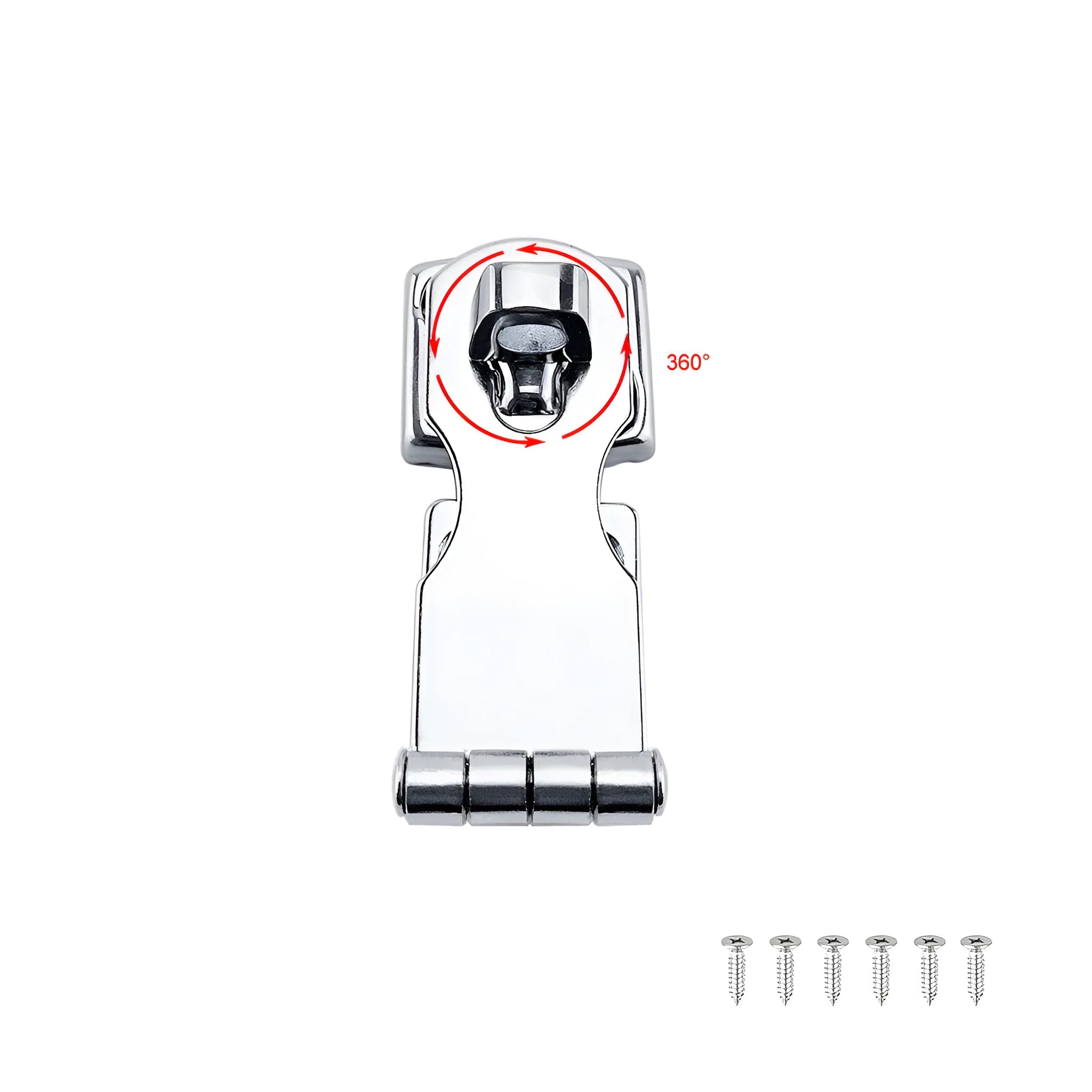 304 stainless steel lock latch bolt with mirror finish for door cabinet security