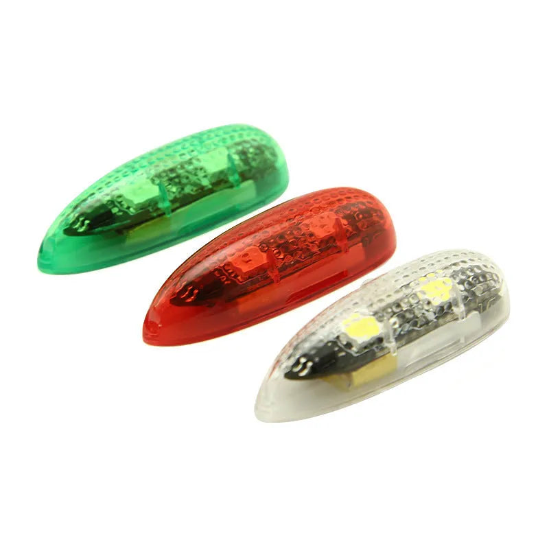 V3 wireless charging waterproof navigation light for RC models with adhesive backing