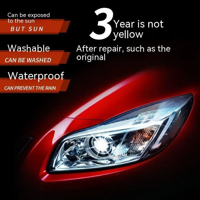 100 ml bottle of car headlight renovation repairing liquid for plastic lens restoration