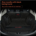 Custom-fitted TPE XPE boot liner with 3D edging for a Mitsubishi Outlander.