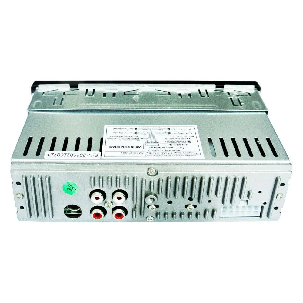 EZONETRONICS car Bluetooth FM stereo receiver with USB and SD slots, front panel with buttons and display
