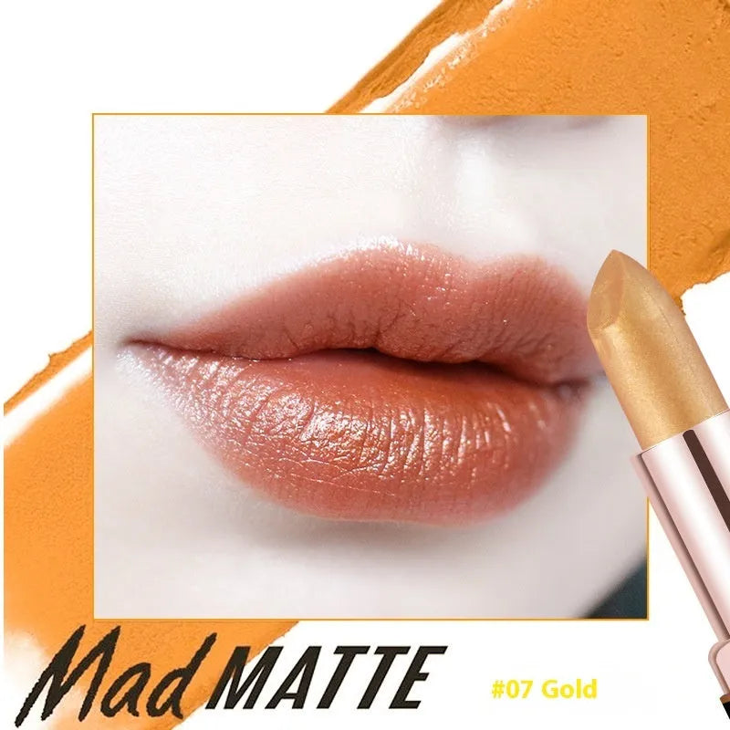 Fey Beauty moisturising lipstick in cameo brown and milk tea shades with 3.8g content