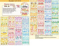 Cute cartoon character stickers for haemorrhoid tape packaging on Japanese paper