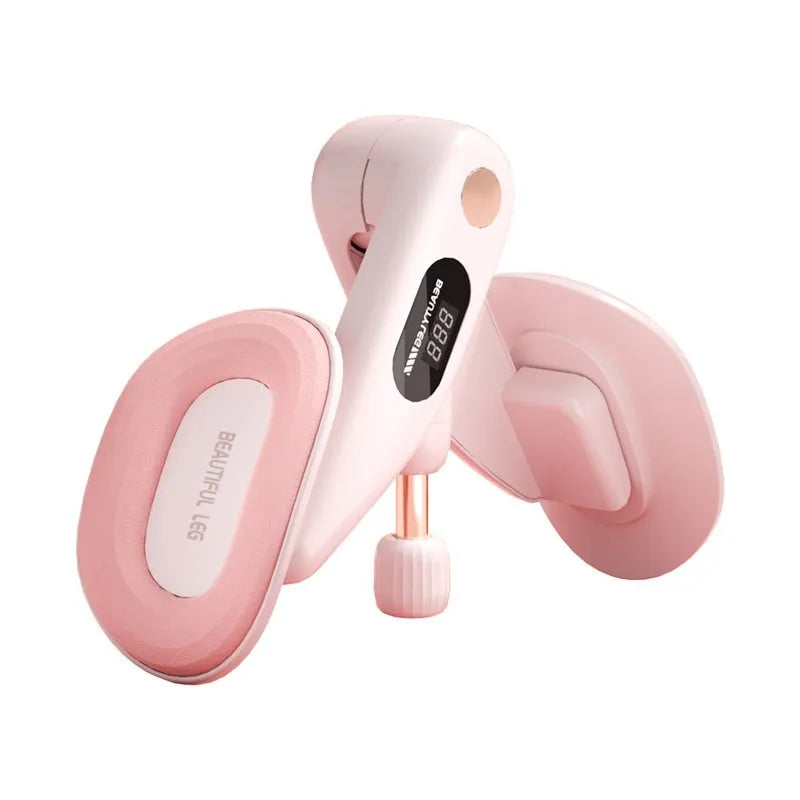 Pelvic floor muscle counter training device in blue, grey, green or pink with digital display