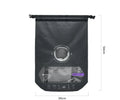 Portable travel laundry bag 70D Nylon TPU water-resistant folding storage 59cm x 42cm in Jungle Green