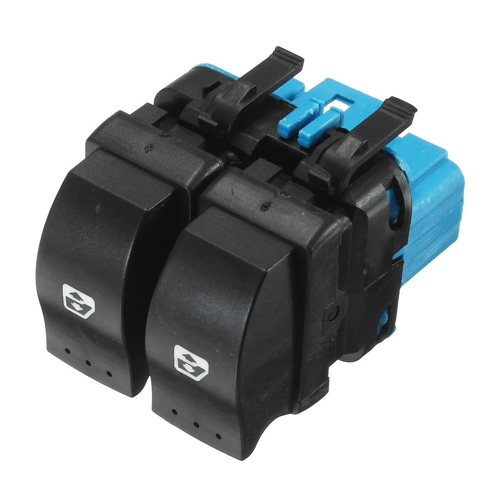 Black ABS plastic Renault window control switch for glass lifting replacement