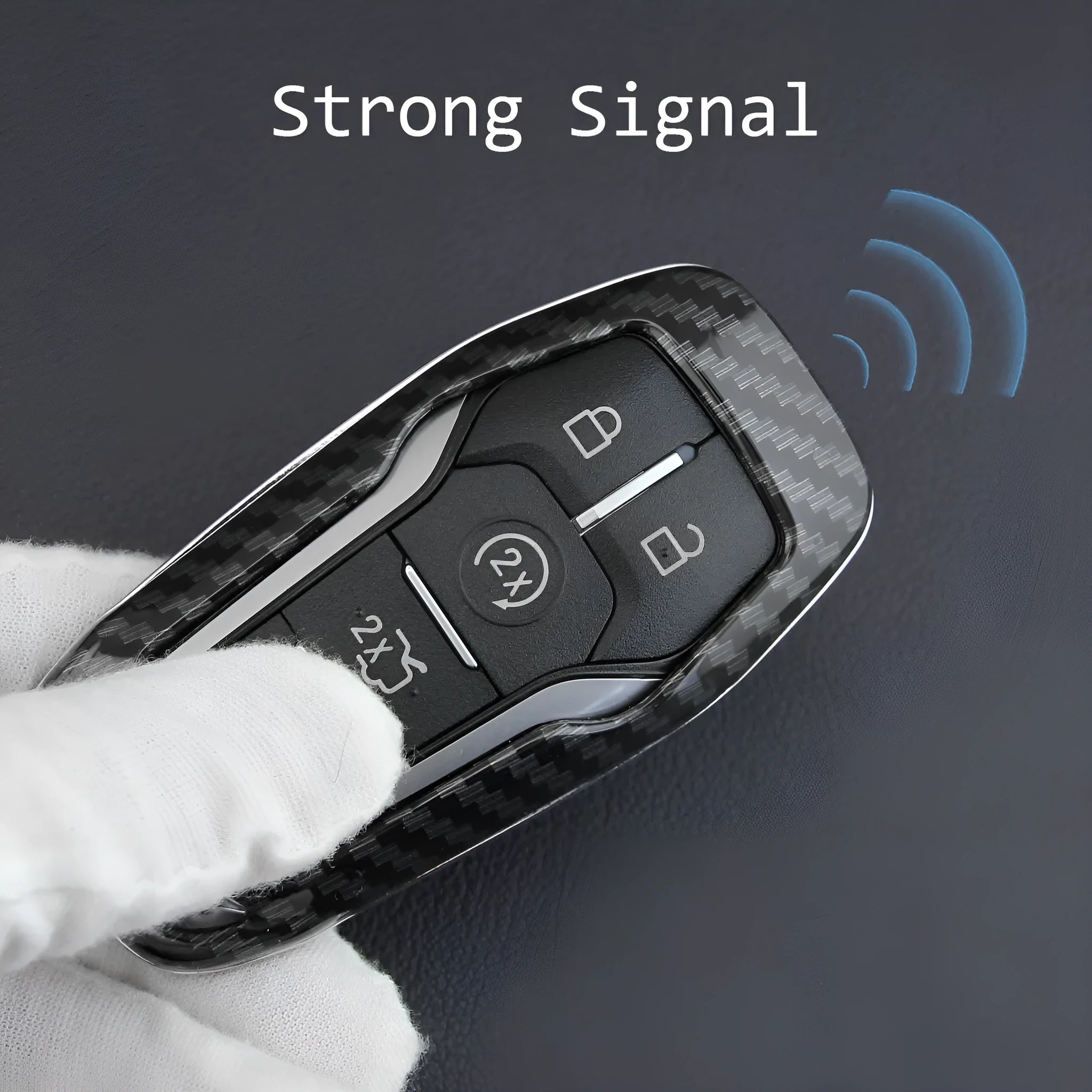 Plastic car key remote protective shell shown in single shell and buckle style options