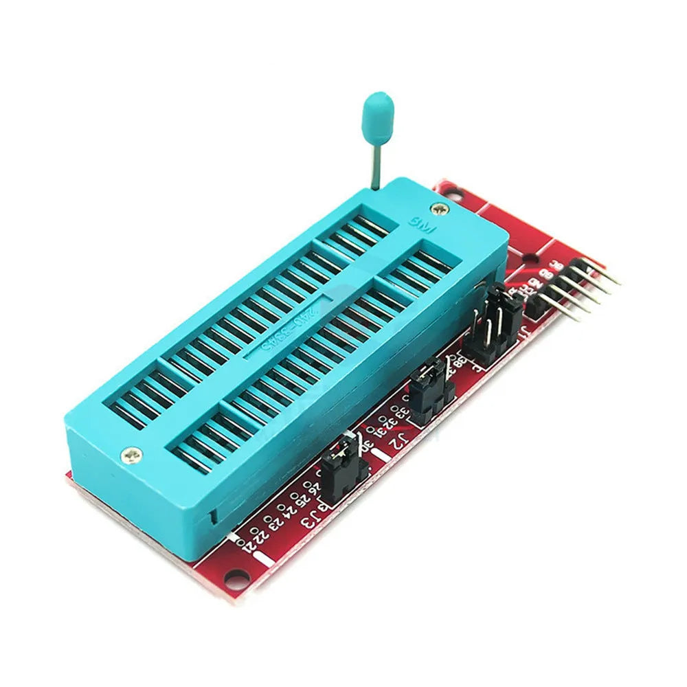 Offline microcontroller programmer burner unit for ICD2, KIT3, and KIT3.5 sockets.