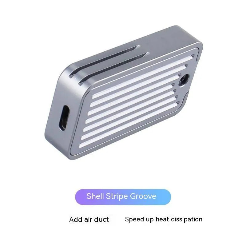 Aluminium alloy external NVME SSD enclosure with 10Gbps USB speed
