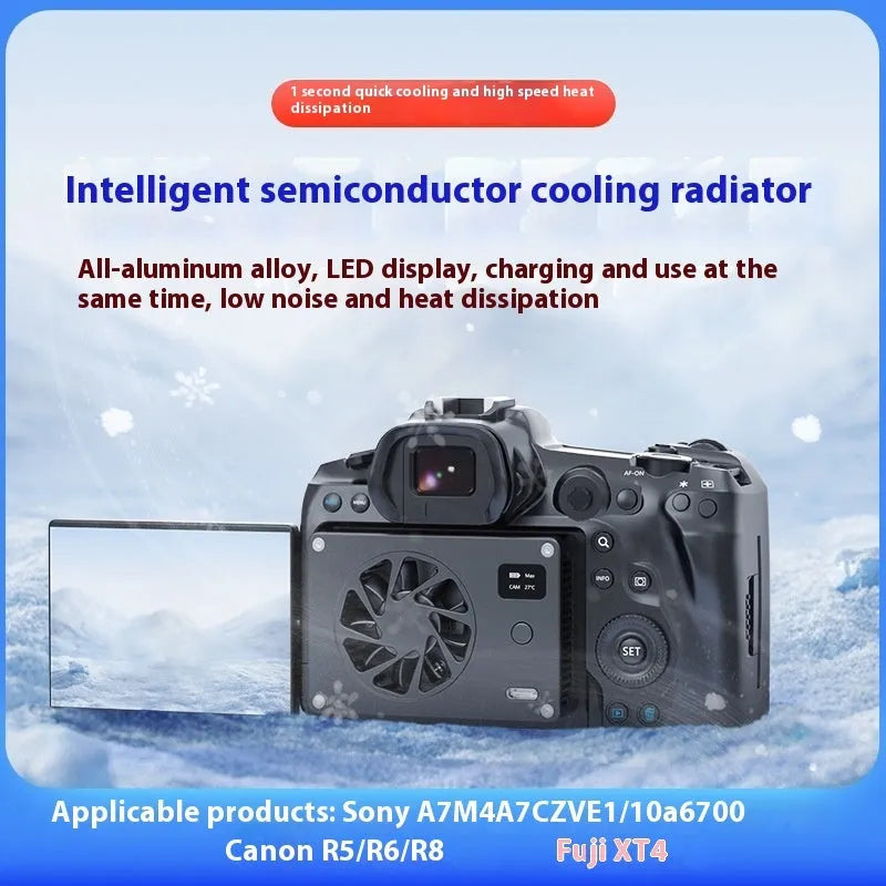 Black aluminium alloy computer radiator fan with smart cooling technology measuring 89mm