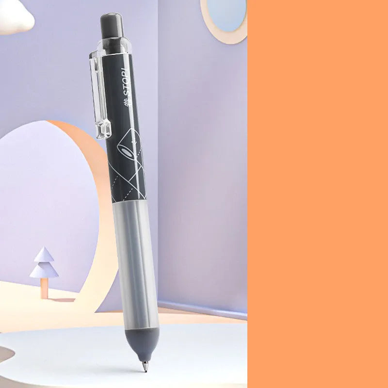 Activity 0.5mm mechanical pencils with cloud grip, one black and one white