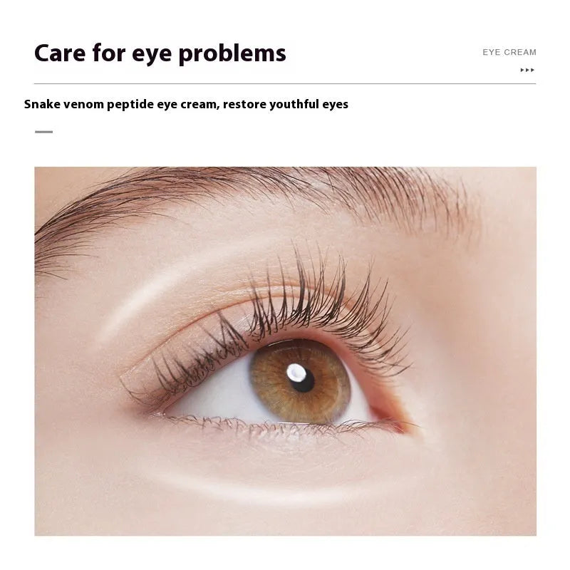 30g peptide firming eye cream jar for nourishing moisturising eye care and dark circles.