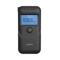 Black portable digital alcohol breath tester device for household blood alcohol content detection