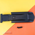 Carbon fibre tail mudguard for light bee electric off-road bicycle with lengthened rear fender design