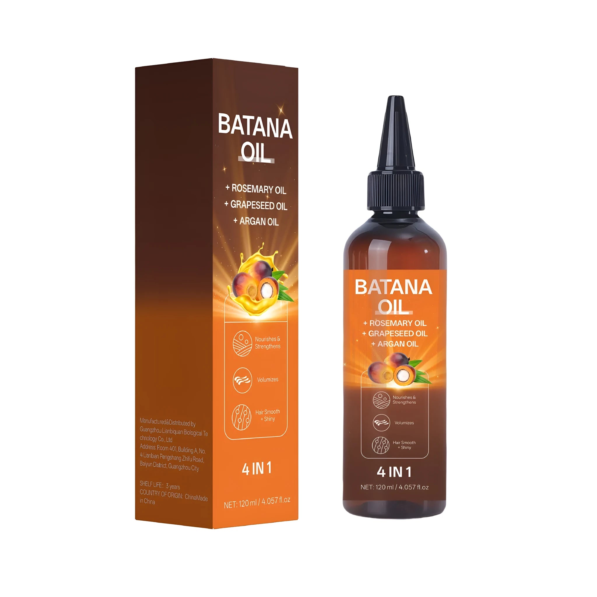 Batana styling cream tube 40x40x159mm with moisturising anti-fracture treatment for hair quality