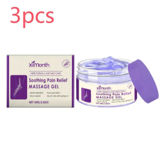 100g tube of body massage gel for joint, knee and elbow care