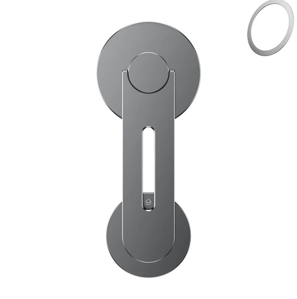 Tesla magnetic phone holder for suspension screens with aluminium alloy frame and 180-degree rotation