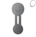 Tesla magnetic phone holder for suspension screens with aluminium alloy frame and 180-degree rotation