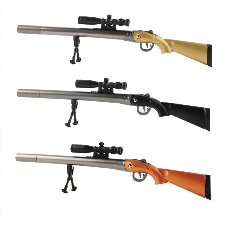98K Sniper Rifle Marvel gel pen with 0.5mm point and black or blue ink options