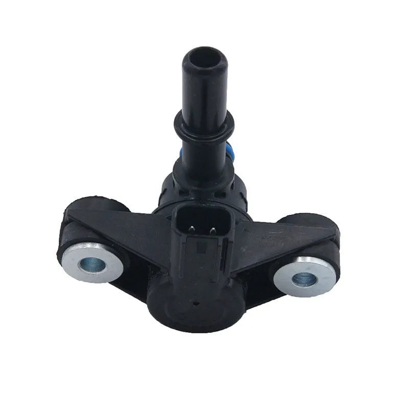 Black ABS turbo boost solenoid valve for Ford, part number AU5A-9G866-AB, shown against a white background.