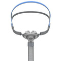 Ventilator nasal pillow mask accessory kit with silicone pads and a thickened headband in box packaging.