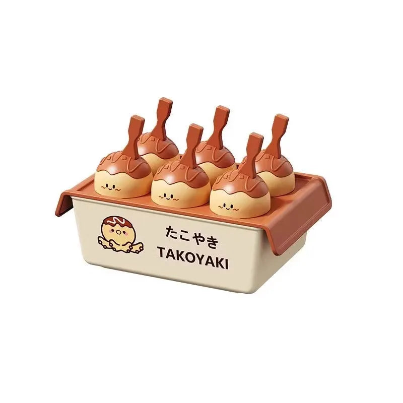 Plastic octopus balls shaped ice cream mould with modern simplicity design