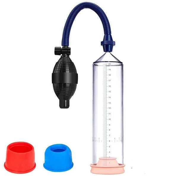 Male minimalist home exercise machine silicone cover with plastic valve exerciser