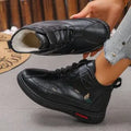 Women's black velvet cotton shoes with non-slip rubber soles showing low tube sock design