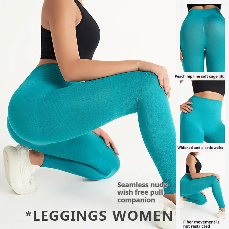 High waist hip lift exercise workout pants in black, nylon and spandex blend, size S M L